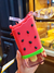 Cantimplora de PALETA botella de agua Kawaii 300 ml sandia, chocolate, vainilla, fresa - Encantadora