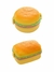 Toper en forma de Hamburguesa de doble nivel y con cuchara