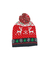 Conjunto Bufanda y Gorro Navideño de punto tejido con pompón para adultos unisex - tienda en línea