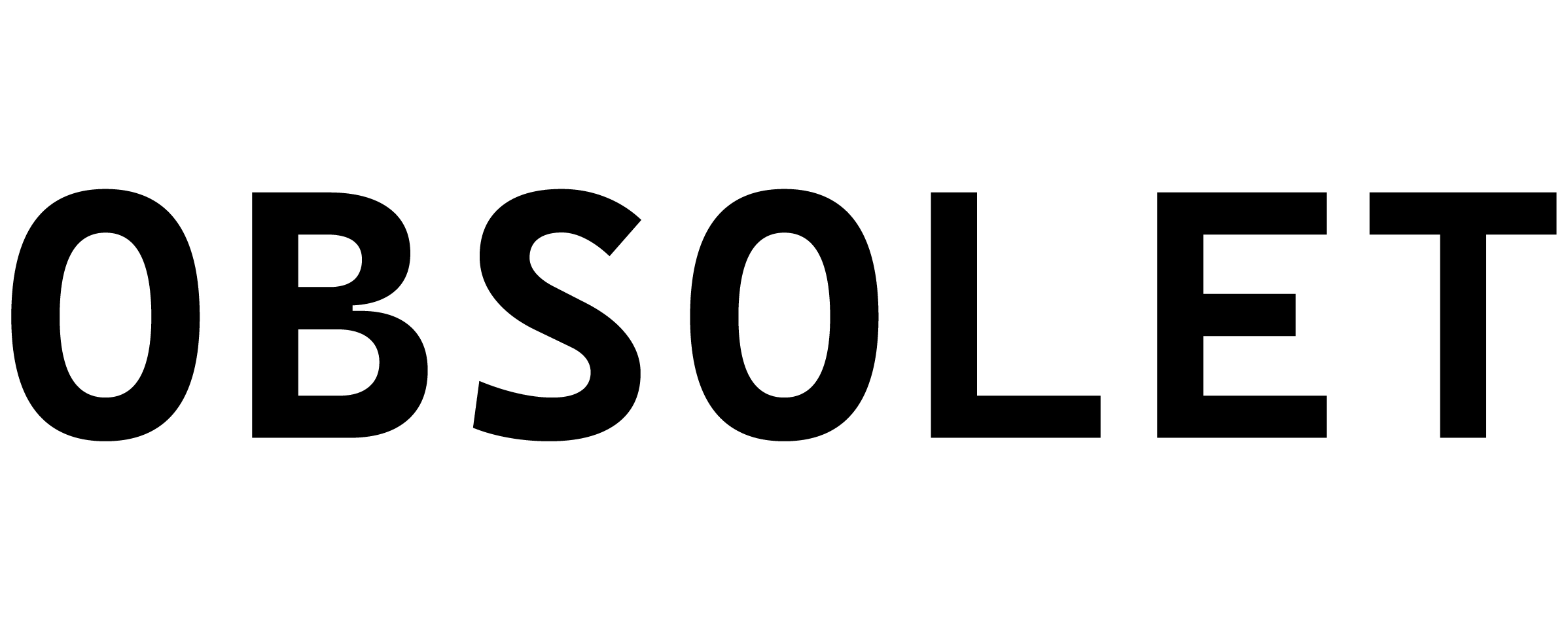 OBSLT (obsolet) ®