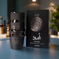 PERFUME ASAD ELIXIR EAU DE PARFUM 100ML MASCULINO LATTAFA (ENTREGA EM 6 DIAS) - loja online