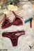 6208 - Conjunto sem Bojo - Detalhe de Tule e Pérolas - comprar online