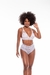 Conjunto Rendado Sem Bojo c/ Calcinha Hot Pants - comprar online