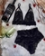 Conjunto Rendado Sem Bojo c/ Calcinha Hot Pants - loja online