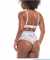 Conjunto Rendado Sem Bojo c/ Calcinha Hot Pants