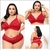 Conjunto Plus Size s/Bojo Detalhes em Renda
