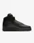 Tenis Bota Nike Air Force 1 Mid Clásica Negra Zapato Hombre y Mujer Deportivo
