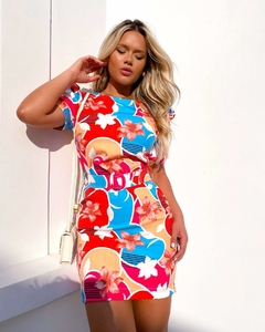 Vestido florido - comprar online