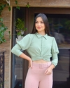 Blusinha manga longa