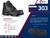 Zapato borcegui de seguridad dieléctrico Castas negro en internet