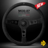 Volante MOMO Mod.07 Black Edition - Alcântara Suede