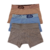 CUECA BOXER INFANTIL MODAL NUDE - AZUL PORCELANA - MESCLA - comprar online