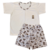 PIJAMA CURTO COM MANGA CACHORRINHO - comprar online