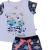PIJAMA LONGO MANGA CURTA - PLANETAS 9716009 - Léo e Bia Roupas de dormir