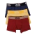 CUECA BOXER INFANTIL MODAL MARINHO - AMARELO - VINHO 2031403 - comprar online