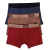 CUECA BOXER INFANTIL MODAL MARINHO - MARROM - VINHO 2031403 - comprar online