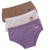 KIT CALCINHA INFANTIL CHOCOLATE - BRANCO - HARMONIA - comprar online