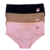 KIT CALCINHA INFANTIL PRETO - CHOCOLATE - DELICATE - comprar online