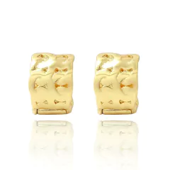 BRINCO CLICK ELOS INFINITOS - BANHADO A OURO18K - FARFALLA JOIAS