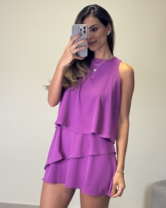 macaquinho camadas fucsia - comprar online