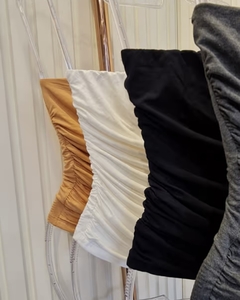 blusa franzida lisa (disponivel em 3 cores) - comprar online