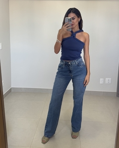 calça jeans wide leg - comprar online