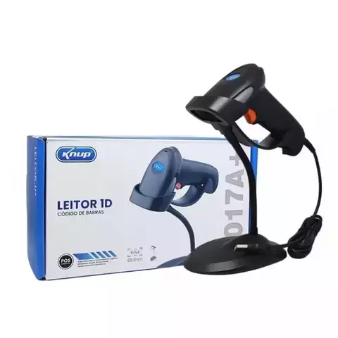 Leitor de Código de Barras USB Knup KP-1017A