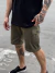 CALÇA ZIPOP CARGO DC SHOES LOGO VERDE na internet