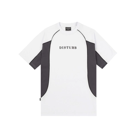 CAMISETA DISTURB CURVES LOGO BRANCA