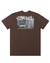 CAMISETA SURFAVEL ART BRAND MARROM - comprar online