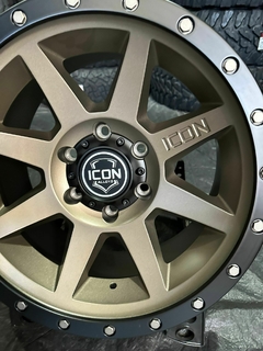 18X9 ICON REBOUND MATTE BRONZE 6x139 ET 0 - loja online
