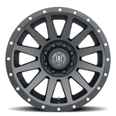 20X10 ICON COMPRESSION SATIN BLACK 8X165 ET -19 - comprar online