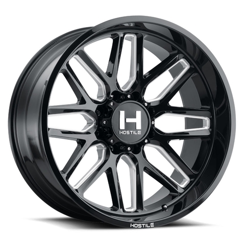 JOGO DE RODAS ARO 20X9 HOSTILE VULCAN BLACK 6X139 OFFSET -19 - comprar online