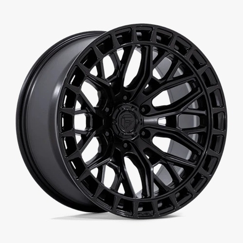 JOGO DE RODAS ARO 20X9 FUEL MATTE BLACK W/ GLOSS BLACK LIP 6X139 OFFSET +1 - comprar online