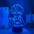 Anime 3D Lâmpada Killua Hunter X Hunter Killua Led Light Hxh Led Night Light Presente Acrílico Neon Fofo Decoração do Quarto das Crianças na internet