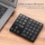 Teclado sem fio de 2,4 ghz 35 teclas multimídia recarregável teclado teclado digital portátil teclado numérico para ios android windows - comprar online
