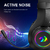 Redragon HYLAS H260 RGB fone de ouvido para jogos, som surround de 3,5 mm fone de ouvido para computador fones de ouvido microfone para ps4 switch xbox-one - comprar online