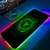 Gamer Mouse Pad Xxl Razer Acessórios para PC Gaming Mousepad Rgb Deskmat Protetor de mesa Tapete de teclado Anime Backlight Mause Carpet
