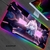 Imagem do Anime Girl Zero Two RGB Kawaii Mouse Pad XL Luminous LED Laptop Mini Game Acessórios Teclado Gamer Tapete Tapete Gaming Mouse pad