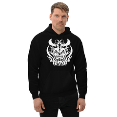Casaco com capuz unissex com logo - Anti Cardio Bulking Club