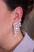 Brinco Earcuff com Franjas em Cristais Banhado em Ouro 18k ou Prata - comprar online