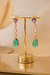 Brinco Festa em Cristais Coloridos com Detalhes em Zircônias Cravejadas Banhado em Ouro 18k ou Ródio Branco - comprar online