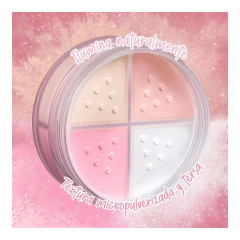 Corrective Loose Powder polvo traslúcido - Pink Up - Sura Beauty Store