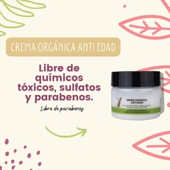 Crema orgánica anti edad - Kute