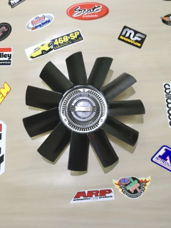 Ventoínha com polia magnética original da BMW E39 525i 530i 540i.