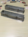 Tampas de válvulas originais em alumínio para Chevrolet V8 da MICKEY THOMPSON M/T - Chevy 350.