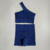 Conjunto Top Transversal Shorts - MARINHO