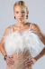 TOP PLUMAS C/ ALÇA - comprar online