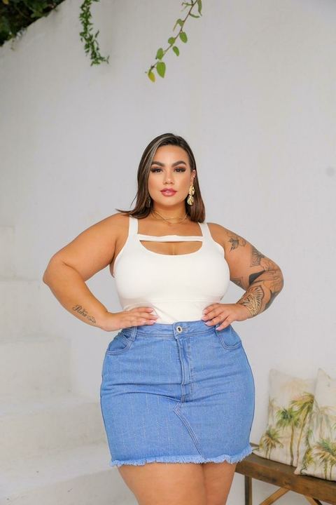 Saia Jeans