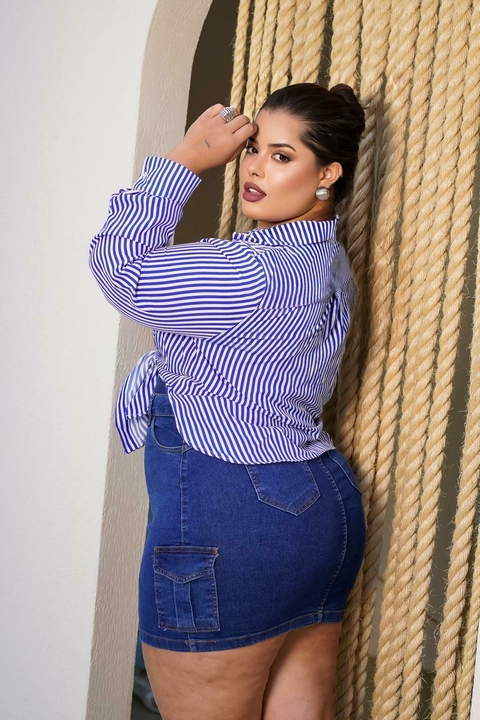 Saia Jeans Cargo - comprar online